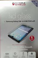 high-quality zagg invisibleshield hd glass screen protector for samsung galaxy tab a 8.0 sm p350 wi-fi - ultimate protection and clarity logo