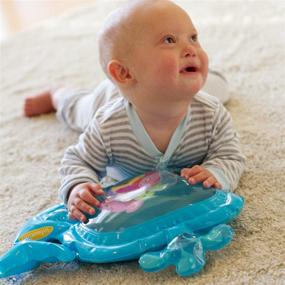 img 1 attached to Интерактивный игровой водный коврик Pat and Play от Infantino для младенцев 👶