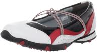 👟 golfstream ladies' cross-woven golf shoe logo