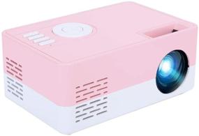img 4 attached to 📽️ Portable Mini LED Projector 16:9 with 4000 Lumens, 1080P Home Theater Compatibility - AV/USB/HD Multimedia Interface/Storage Card - Perfect for Outdoor/Home/Video Use