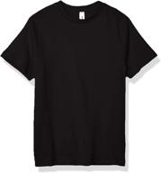 aquaguard boys' charcoal heavyweight ringspun t shirt - tops, tees & shirts - clothing logo