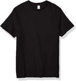 img 2 attached to AquaGuard Boys' Charcoal Heavyweight Ringspun T Shirt - Tops, Tees & Shirts - Clothing