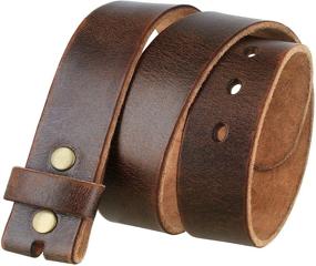 img 2 attached to 👞 Genuine Vintage Distressed Leather Men's Accessories and Belts by Fullerton