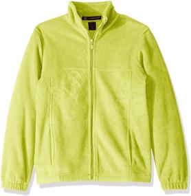 img 1 attached to 🧥 Big Boys' Full-Zip Fleece Jacket by AquaGuard