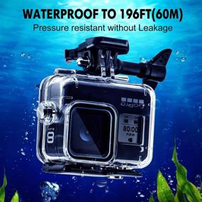 img 3 attached to Waterproof Housing Protective Underwater Thumbscrew Camera & Photo