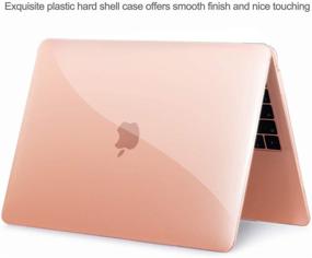 img 2 attached to 📦 ProCase MacBook Air 13 Inch Case 2020 2019 2018 Release A2337 M1 A2179 A1932, Crystal Hard Shell Cover for MacBook Air 13-inch Model A2179 A1932 with Keyboard Skin Cover