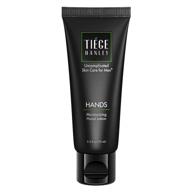 🤵 tiege hanley men's hand lotion (hands) - moisturizing and fast-absorbing formula with vitamin e, unscented, 2.5 oz - made in the usa logo