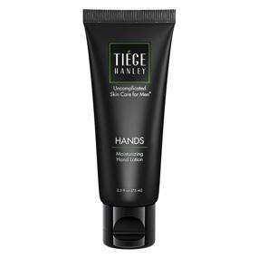 img 4 attached to 🤵 Tiege Hanley Men's Hand Lotion (HANDS) - Moisturizing and Fast-Absorbing Formula with Vitamin E, Unscented, 2.5 oz - Made in the USA