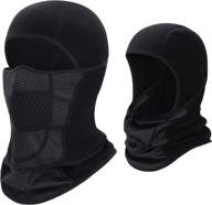 🎿 stay warm and dry while skiing with our movable waterproof balaclava ski mask for men and women logo