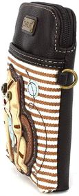 img 2 attached to Сумка Chala Crossbody для мобильного телефона: стильная женская сумка-клатч с регулируемым ремешком