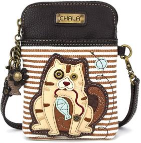 img 4 attached to 👛 CHALA Crossbody Cell Phone Purse: Stylish Women's Wristlet Handbag with Adjustable Strap