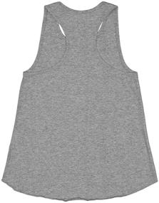 img 2 attached to 🩰 Threadrock Girls Ballerina Typography Racerback: Stylish Tops, Tees & Blouses for Girls' Clothing