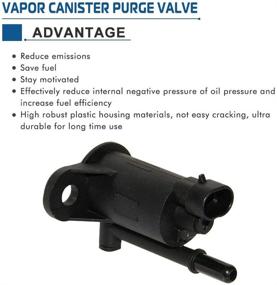 img 2 attached to 🚀 1997279 Emission Vapor Canister Purge Valve Solenoid for Chevy Silverado Tahoe GMC Sierra Yukon - GM 01997279, 214-646 - EVAP Vent Purge Control Valve (1999-2004)