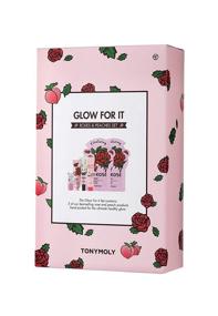 img 1 attached to TONYMOLY Glow Rose Peach Skincare