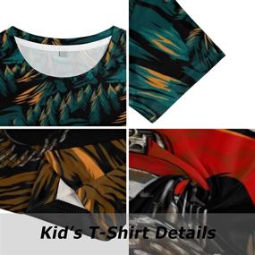 img 1 attached to Novelty T Shirt Printed T Shirts Crewneck Boys' Clothing : Tops, Tees & Shirts