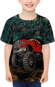 img 3 attached to Novelty T Shirt Printed T Shirts Crewneck Boys' Clothing : Tops, Tees & Shirts