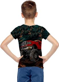 img 2 attached to Novelty T Shirt Printed T Shirts Crewneck Boys' Clothing : Tops, Tees & Shirts