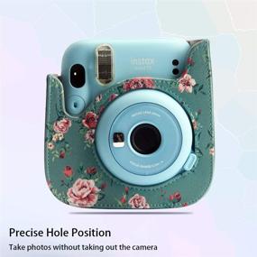 img 2 attached to 📷 Durable CELION Camera Case for Fujifilm Instax Mini 11: Protect Your Instant Camera in Style (Peony Edition)