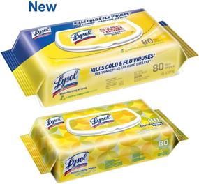 img 3 attached to 🍋 Lysol Lemon Lime Blossom Handi-Pack Wipes - 480 Count, Disinfecting