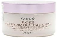 🌹 fresh rose deep hydration face cream for normal to dry skin - clear, 1.6 ounce logo