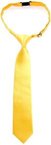 img 1 attached to 👔 Retreez Woven Microfiber Pre-Tied Boys' Neckties - Essential Accessories for Boys