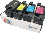 🖨️ ef products remanufactured toner cartridge pack (black 106r02759, cyan 106r02756, magenta 106r02757, yellow 106r02758) for xerox phaser 6020 6022 workcentre 6025 6027 6028 (4pk) logo