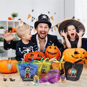 img 3 attached to 🎃 Halloween Goody Bags with Sweet Treats - Festive Decorations included