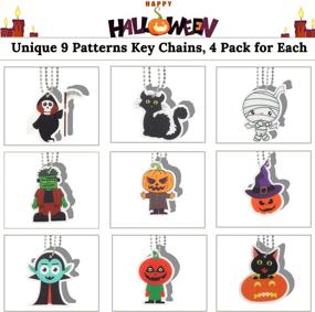 img 1 attached to 🎃 Halloween Goody Bags with Sweet Treats - Festive Decorations included
