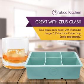 img 2 attached to 🧊 Praticube Large Ice Cube Mold - Preserve the Integrity of Your Scotch, Whiskey, & Cocktails - 2 Pack with Lids