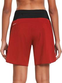 img 3 attached to 🏃 BALEAF Women's 7 Inches Long Running Shorts: Comfortable, Stylish, and Convenient