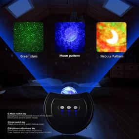 img 2 attached to 🌌 Transform Your Space with the Star Projector: Nebula Light Galaxy Projector for Bedroom Night, Parties, and Relaxed Ambiance