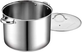 img 3 attached to 🍲 Cook N Home Stainless Steel 16 Quart Stockpot with Lid: Efficient and Reliable!