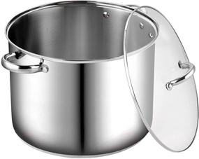 img 1 attached to 🍲 Cook N Home Stainless Steel 16 Quart Stockpot with Lid: Efficient and Reliable!