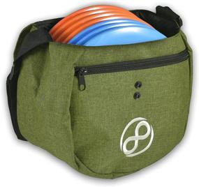 img 3 attached to Convenient Disc Golf Starter Bag - Holds 8 to 10 Discs for Easy Carrying