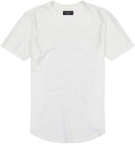 img 2 attached to GOODLIFE Scallop T Shirt Durable Tailored Men's Clothing and T-Shirts & Tanks