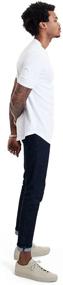 img 3 attached to GOODLIFE Scallop T Shirt Durable Tailored Men's Clothing and T-Shirts & Tanks