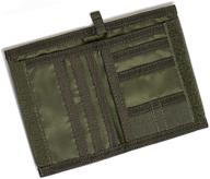 🦎 chameleon military wallet: the ultimate thin wallet for men with extra storage logo