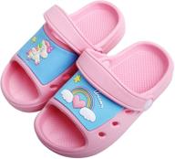 yinbwol slippers anti slip lightweight numeric_8_point_5 boys' shoes in clogs & mules logo