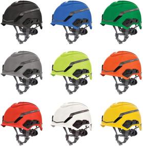 img 2 attached to MSA 10194797 H1 V-Gard Helmet With Fas-Trac III Ratchet Suspension