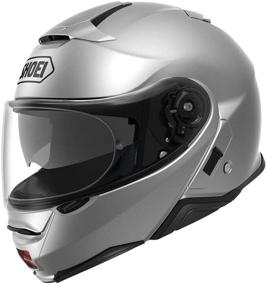 img 1 attached to Shoei Neotec II Helmet (X-Small) (Light Silver)