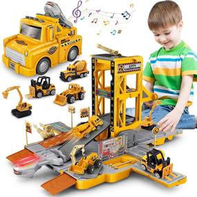 img 4 attached to Deformable Construction Vehicles Educational Christmas