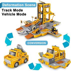 img 1 attached to Deformable Construction Vehicles Educational Christmas
