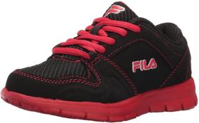 img 4 attached to 👟 Bold and Stylish: Fila Runner Safety Yellow Metallic Girls' Shoes - Perfect Combination of Safety and Fashion