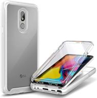 📱 e-began clear full-body shockproof case with built-in screen protector for lg k40, solo 4g lte, harmony 3, and more - ultimate protection! logo