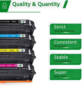 img 3 attached to 🖨️ GREENSKY Compatible Toner-Cartridges Replacement for Canon Cartridge 054H 054 H 054 High Yield for Canon Color ImageClass MF642cdw LBP622Cdw MF644Cdw MF640C Printer - Black, Cyan, Magenta, Yellow