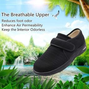 img 2 attached to Secret Slippers Breathable Adjustable Orthopedic Women's Shoes