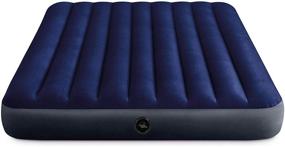 img 3 attached to Intex Classic Downy Airbed - Queen Size with Dura-Beam Technology