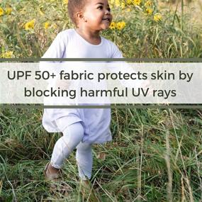 img 2 attached to 🧴 Safeguard Your Child's Skin with Shedo Lane Kids' UPF 50+ Sun Protection Leggings - Uniquely Soft Bamboo Fabric