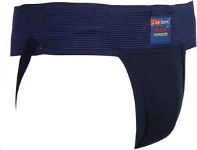 img 3 attached to 🩲 Ultimate S&amp;C Jockstrap: Gym Athletic Cotton Supporter with Cup Pocket for Men