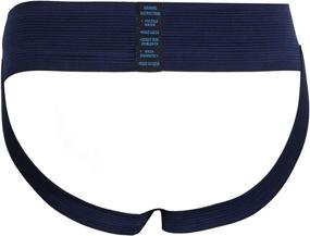 img 2 attached to 🩲 Ultimate S&amp;C Jockstrap: Gym Athletic Cotton Supporter with Cup Pocket for Men